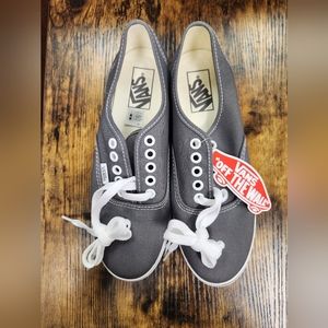 Vans Women's Grey Authentic Shoes Size 7.5